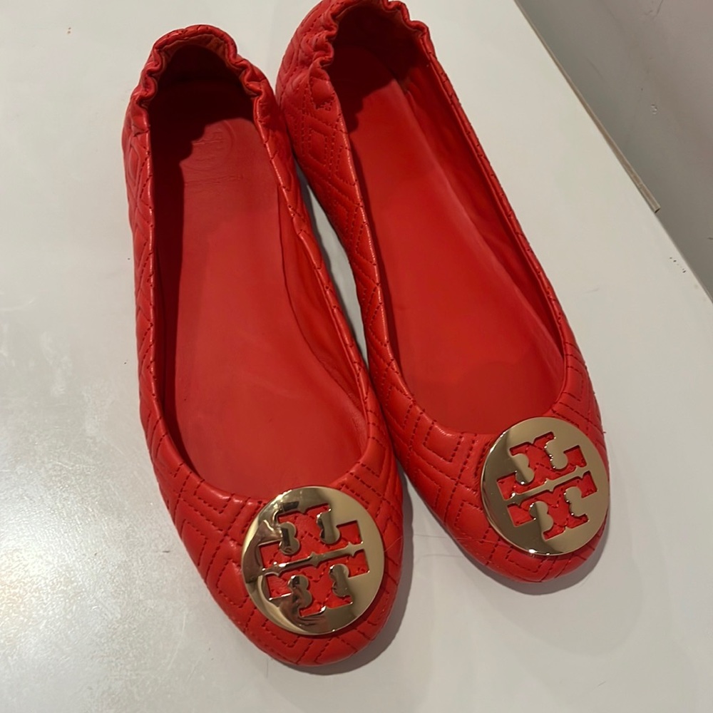 Tory Burch Quilted Ballet Flats